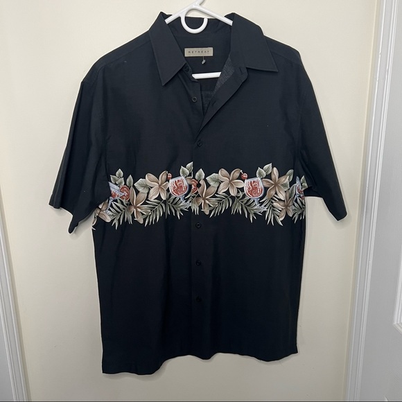 Retreat Men Hawaiian BeachVibe Outdoor Shirt - Picture 7 of 9